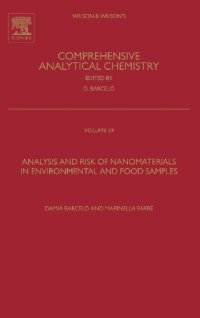 cover of the book Analysis and Risk of Nanomaterials in Environmental and Food Samples