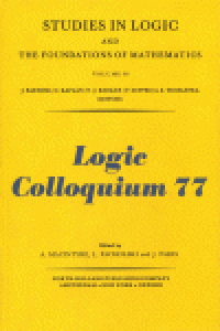 cover of the book Logic Colloquium '77