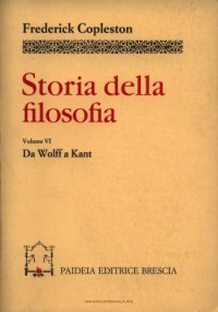 cover of the book Storia della filosofia