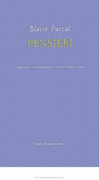 cover of the book Pensieri