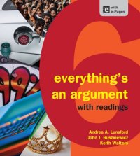 cover of the book Everything's an Argument with Readings