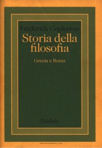 cover of the book Storia della filosofia