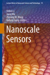 cover of the book Nanoscale Sensors