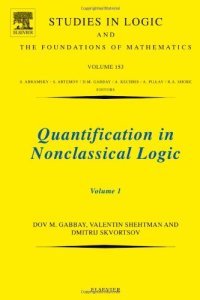 cover of the book Quantification in Nonclassical Logic: Volume 1