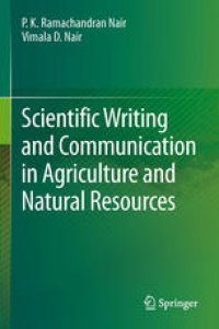 cover of the book Scientific writing and communication in agriculture and natural resources