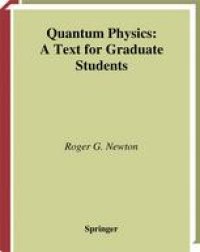 cover of the book Quantum Physics: A Text for Graduate Students