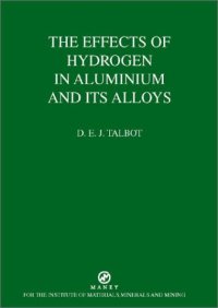 cover of the book B0724 Effects of hydrogen in aluminium and its alloys