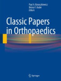 cover of the book Classic Papers in Orthopaedics