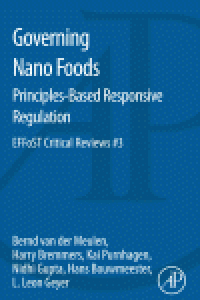 cover of the book Governing Nano Foods: Principles-Based Responsive Regulation. EFFo: ST Critical Reviews #3