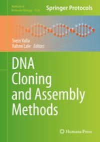 cover of the book DNA Cloning and Assembly Methods