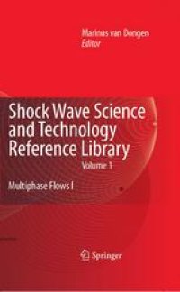 cover of the book Shock Wave Science and Technology Reference Library: Multiphase Flows I