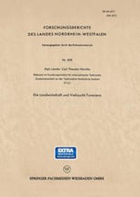 cover of the book Die Landwirtschaft und Viehzucht Tunesiens