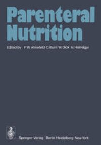 cover of the book Parenteral Nutrition