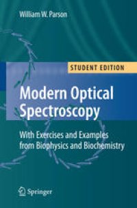 cover of the book Modern Optical Spectroscopy: With Exercises and Examples from Biophysics and Biochemistry