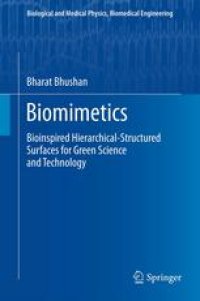 cover of the book Biomimetics: Bioinspired Hierarchical-Structured Surfaces for Green Science and Technology