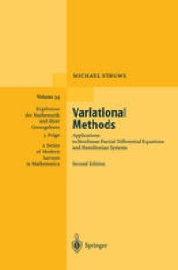 cover of the book Variational Methods: Applications to Nonlinear Partial Differential Equations and Hamiltonian Systems