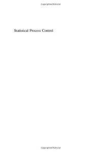 cover of the book Statistical Process Control