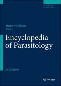 cover of the book Encyclopedia of Parasitology Mehlhorn