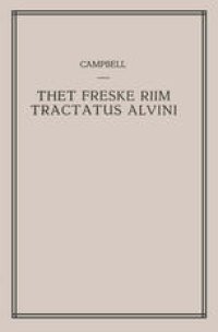 cover of the book Thet Freske Riim Tractatus Alvini