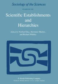 cover of the book Scientific Establishments and Hierarchies