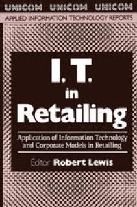 cover of the book I.T. in Retailing: Application of Information Technology and Corporate Models in Retailing