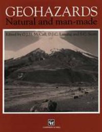 cover of the book Geohazards: Natural and man-made