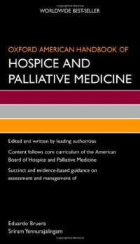 cover of the book Oxford American Handbook of Hospice and Palliative Medicine