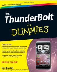 cover of the book HTC ThunderBolt For Dummies