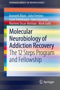 cover of the book Molecular Neurobiology of Addiction Recovery: The 12 Steps Program and Fellowship