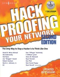 cover of the book Hack Proofing Your Network