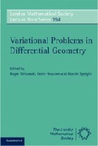 cover of the book Variational Problems in Differential Geometry