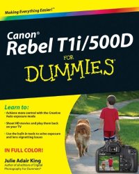 cover of the book Canon EOS Rebel T1i / 500D For Dummies