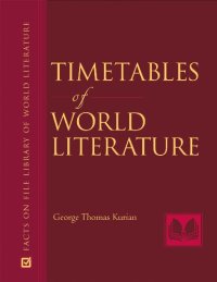 cover of the book Timetables of World Literature