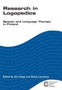 cover of the book Research in Logopedics: Speech and Language Therapy in Finland