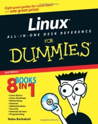 cover of the book Linux All-in-One Desk Reference For Dummies