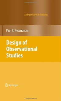 cover of the book Design of Observational Studies