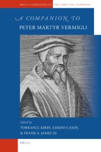 cover of the book A Companion to Peter Martyr Vermigli