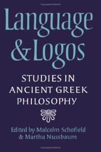 cover of the book Language and Logos: Studies in Ancient Greek Philosophy Presented to G. E. L. Owen