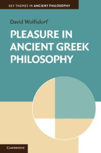 cover of the book Pleasure in Ancient Greek Philosophy