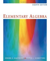 cover of the book Elementary Algebra