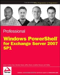 cover of the book Professional Windows PowerShell for Exchange Server 2007 Service Pack 1