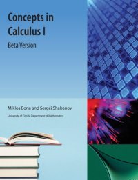 cover of the book Concepts in Calculus I