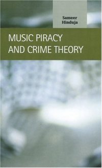 cover of the book Music Piracy and Crime Theory