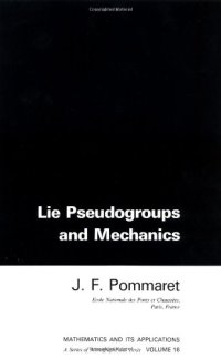 cover of the book Lie Pseudogroups and Mechanics