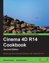 cover of the book Cinema 4D R14 Cookbook, 2nd edition