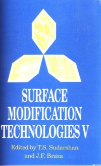 cover of the book Surface modification technologies V