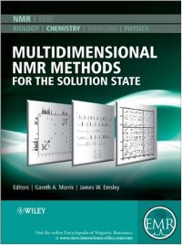 cover of the book Multidimensional NMR Methods for the Solution State