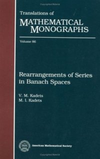 cover of the book Rearrangements of Series in Banach Spaces