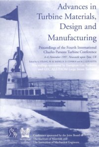 cover of the book Advances in turbine materials, design and manufacturing