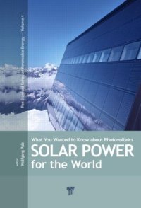 cover of the book Solar Power for the World: What You Wanted to Know about Photovoltaics